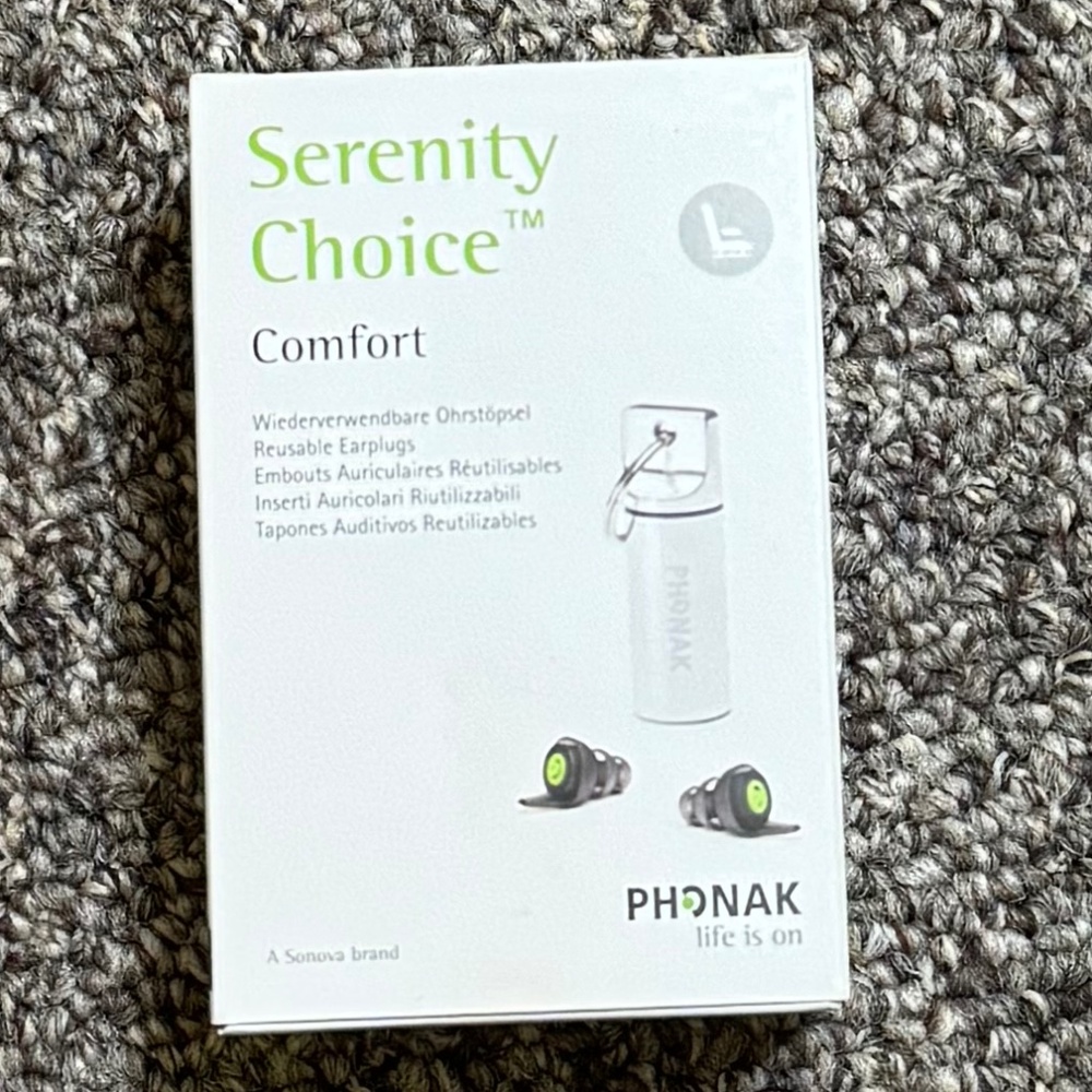 Phonak Serenity Choice Comfort Earplugs